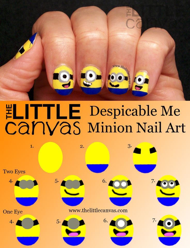 Nail Design Inspired By Despicable Me Minions Kamal Kant Dewan Nail Design Inspired by Despicable Me Minions | Kamal Kant Dewan | Pinterest | Nail Art, Nails and Minion nails - Nail Design Inspired By Despicable Me Minions Kamal Kant Dewan