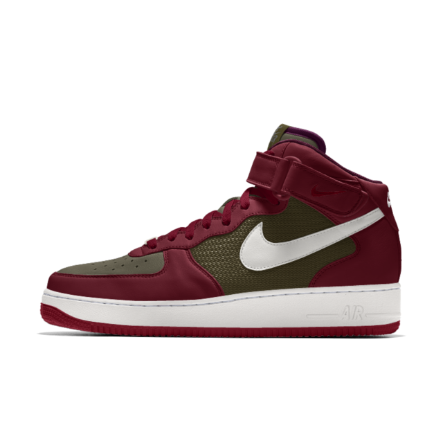 Nike Air Force 1 Mid By You Kisiye Ozel Erkek Ayakkabisi Nike Air Force Nike Air Sneaker