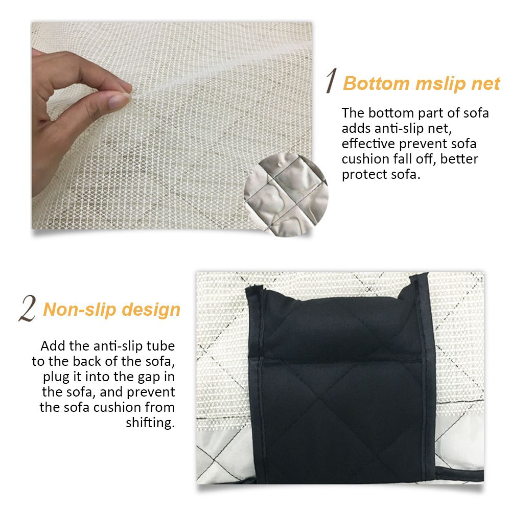 Protector Quilted Slipcover Sofa Cover Cushion Pet Couch 1 2 3 Seater For Dogs