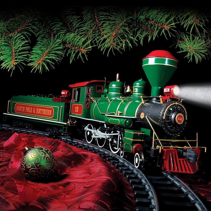BIG TRAIN Christmas Train Set Christmas train, Christmas tree train