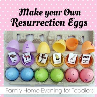 family home evening lesson teaching toddlers about jesus and the
