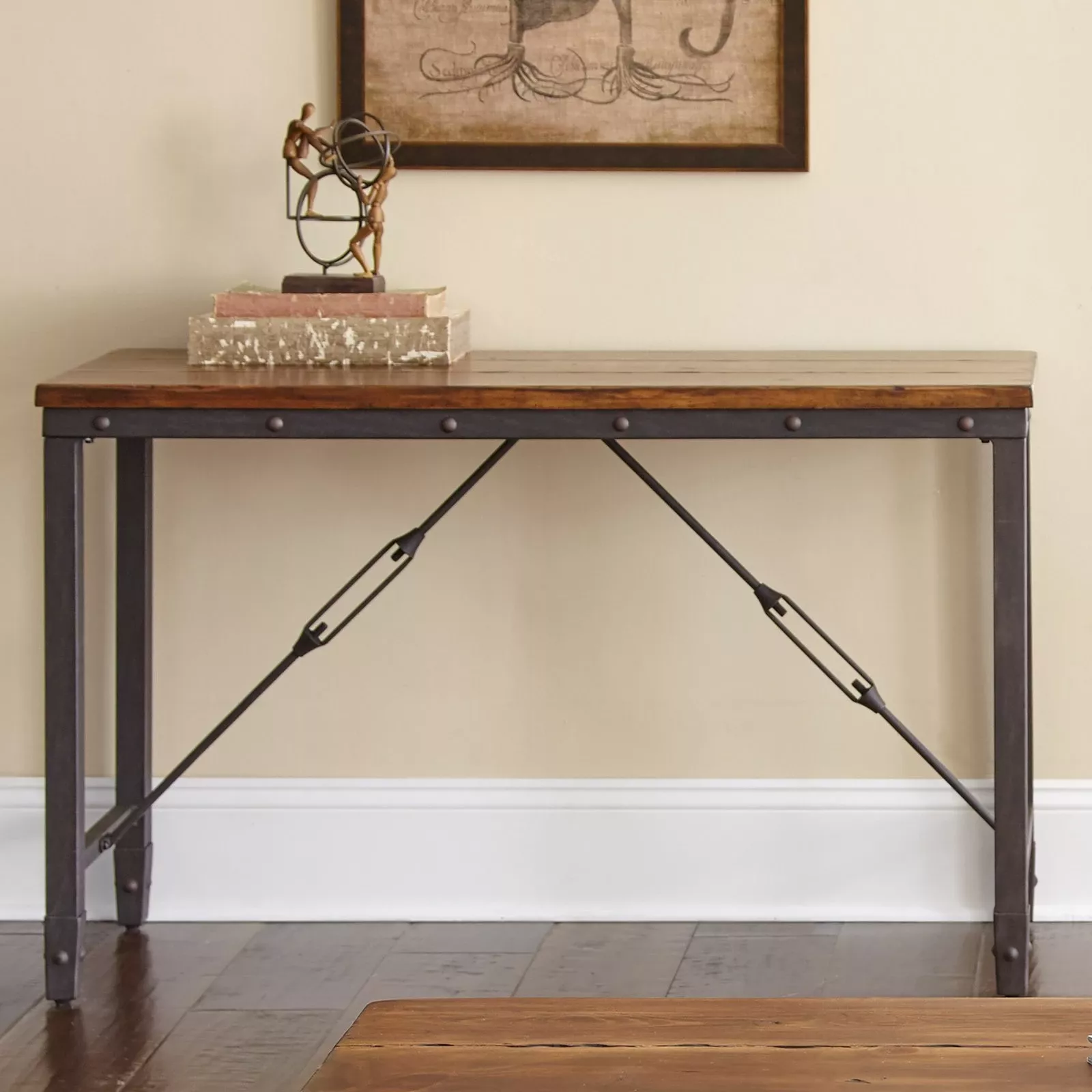 Charming Mid Century Modern Entry Table Charming Mid Century Modern Entry Table