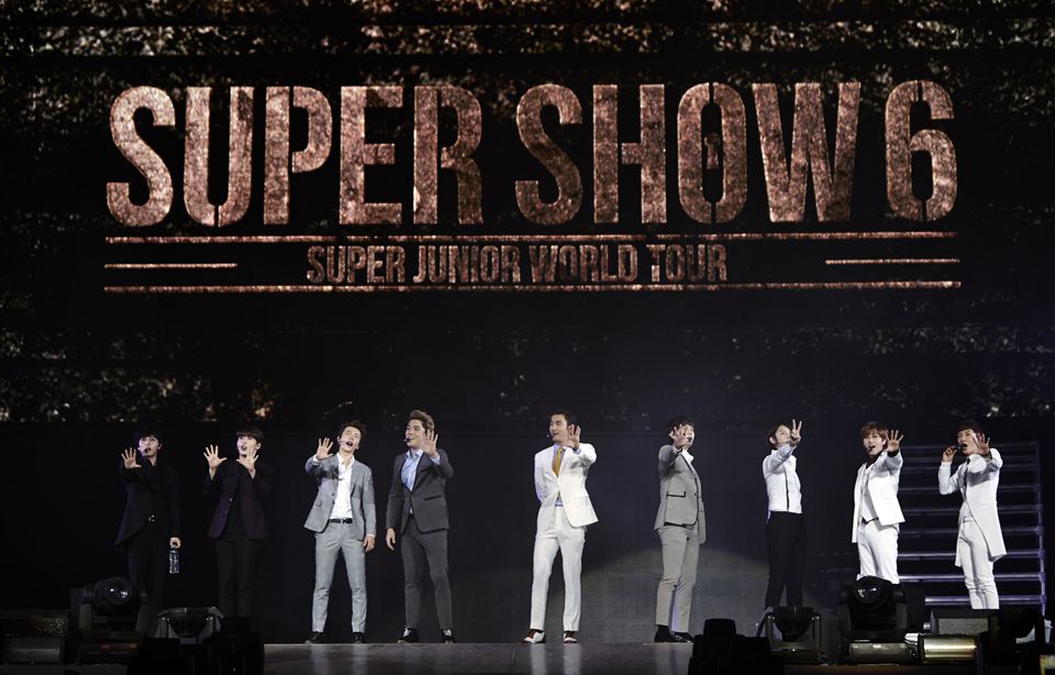 Super Junior World Tour Super Show ♡ Super junior, Korean pop group