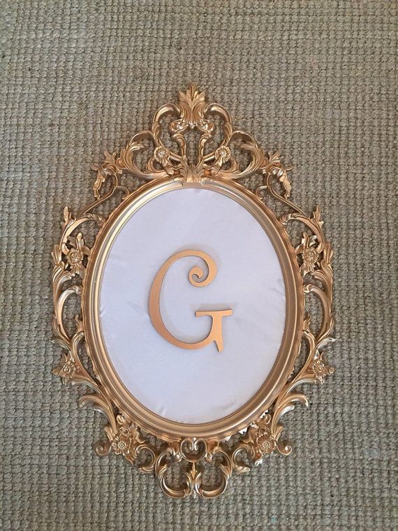 custom personalized gold baroque frame Рамки pinterest