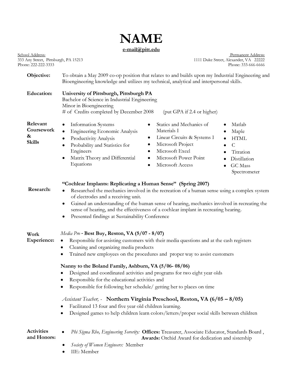 nanny job resumes magdalene project org babysitter skills