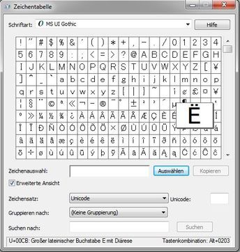 Computer tastatur kennenlernen