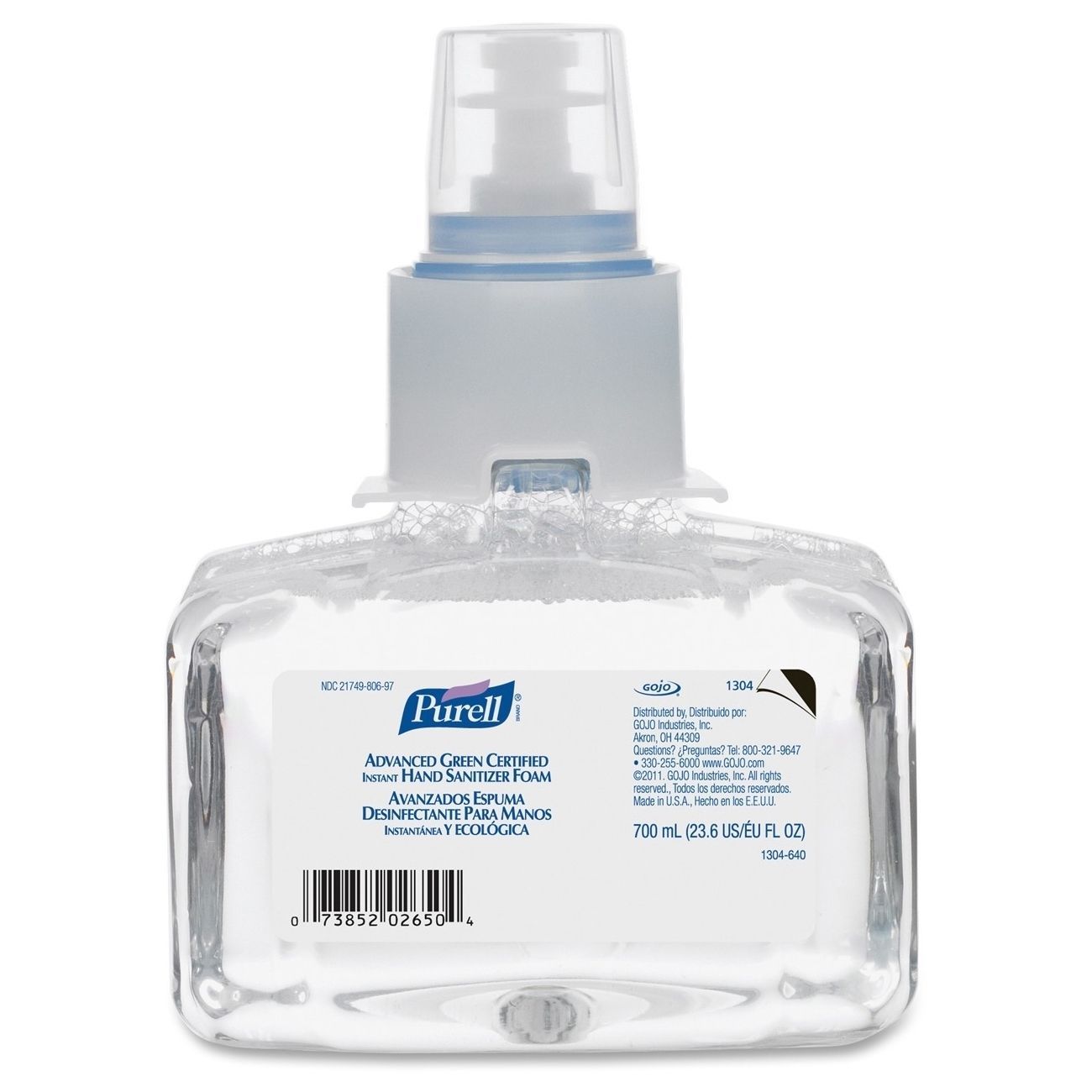 Gojo Industries 3639 12 Purell Advanced Hand Sanitizer Aloe