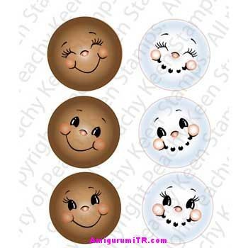 Posts About Orgu Oyuncaklara Amigurumi Goz Yapimi On Amigurumi Turkiye Peachy Keen Stamps Snowman Faces Gingerbread Crafts