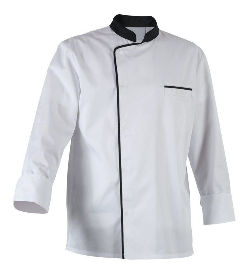 Vestes de Chef à Manches Longues Uniforme Vêtement de Cuisine