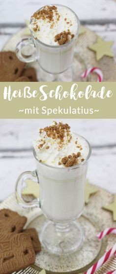 Heiße Schokolade mit Spekulatius