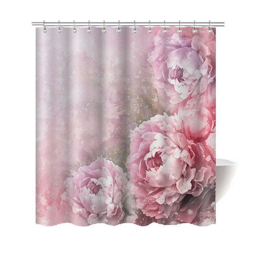 Trump Home Bedminister Scroll Shower Curtain In Flint Grey