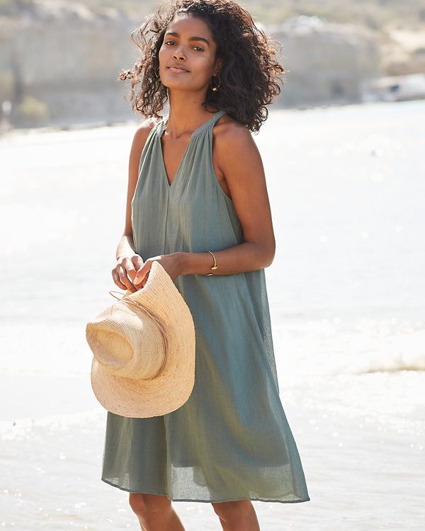 Easy CottonGauze CoverUp Hill in 2020 Cover up, Fashion