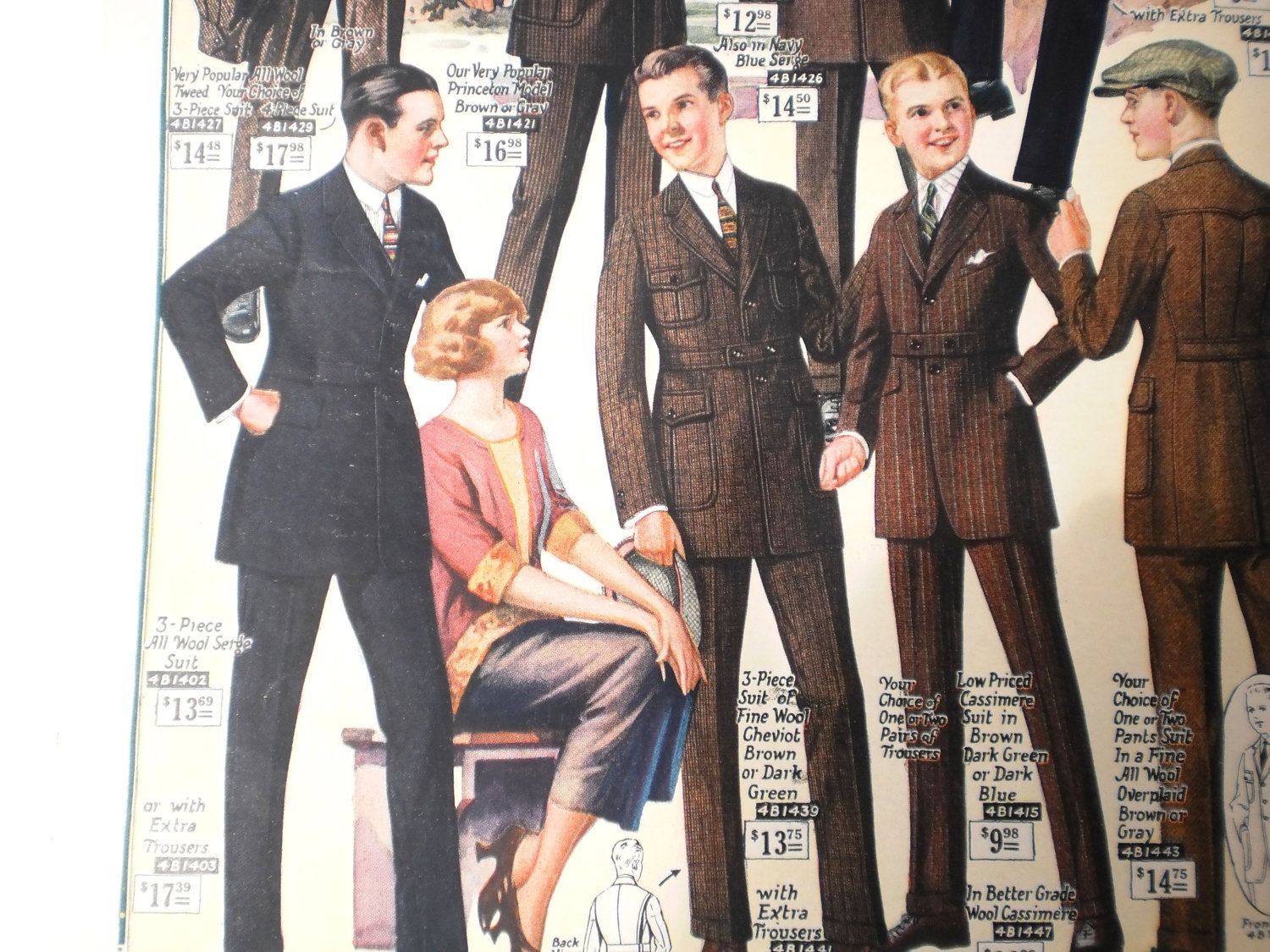 Antique Mens Fashion Advertisement 1924 Antique Mens Fashion Advertisement 1924
