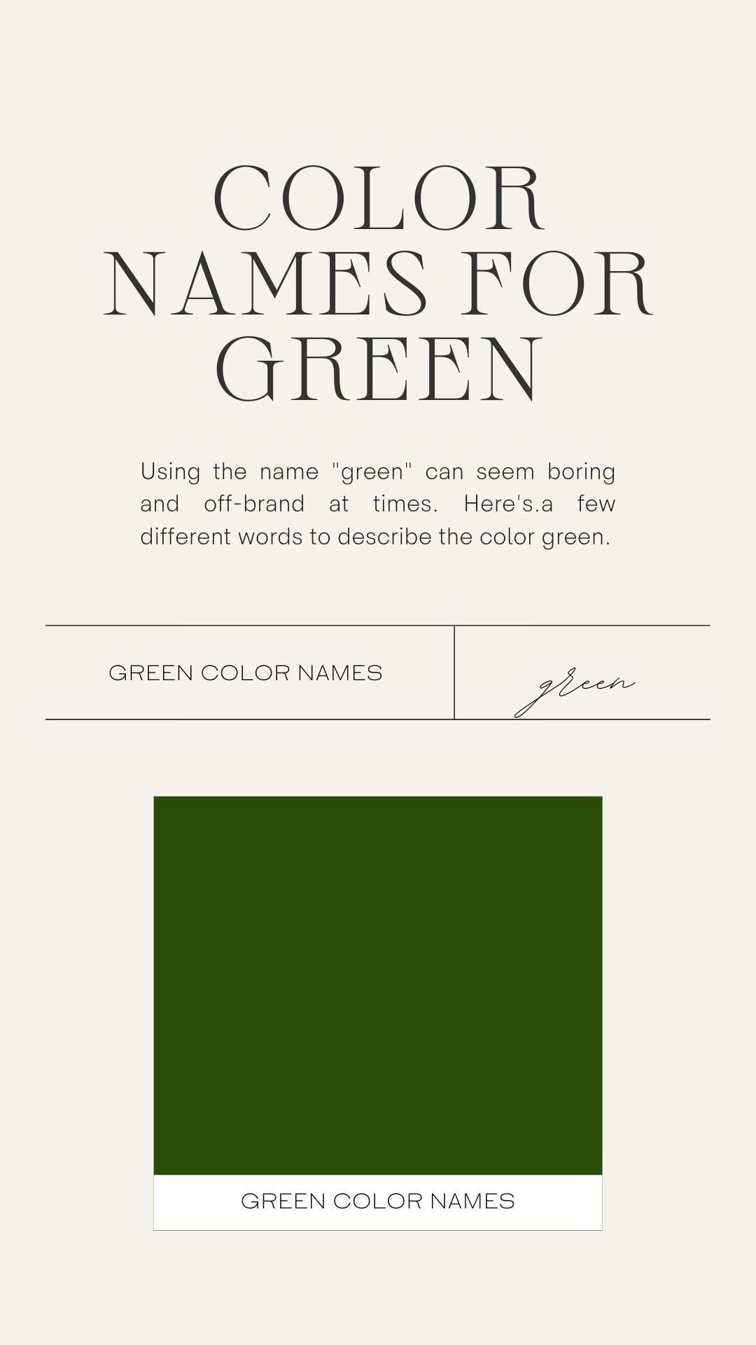Color Names For Green Artofit color-names-for-green-artofit