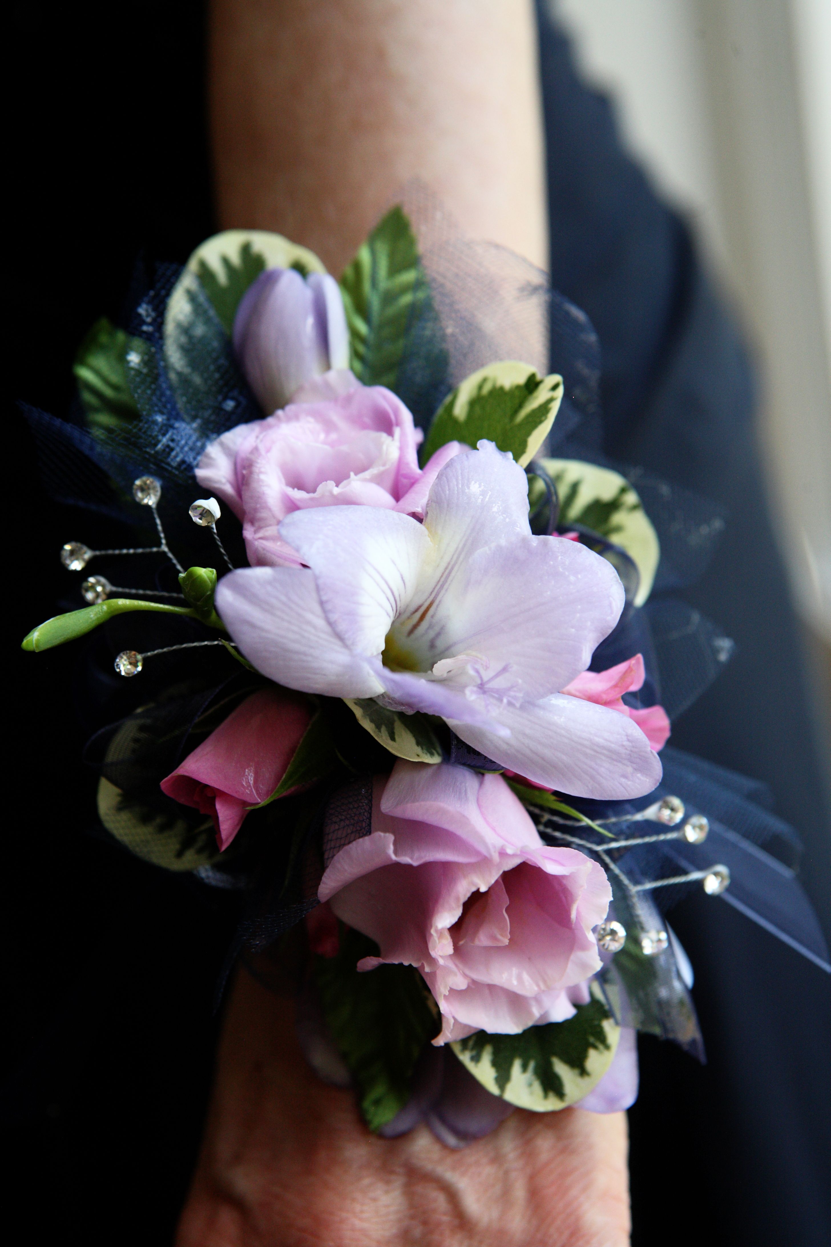 Prom Corsage Weddings Wristlet BlueCoralTeal Rose Corsage Mother/'s Day Corsage Wedding Corsage Mother/'s Day Rose Wrist Corsage