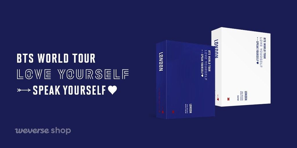 WORLD TOUR 'LOVE YOURSELF: SPEAK YOURSELF' en Londres DVD / BLU 【年間ランキング6年連続受賞】 BTS Blu-ray LONDON YOURSELF LOVE K-POP/アジア