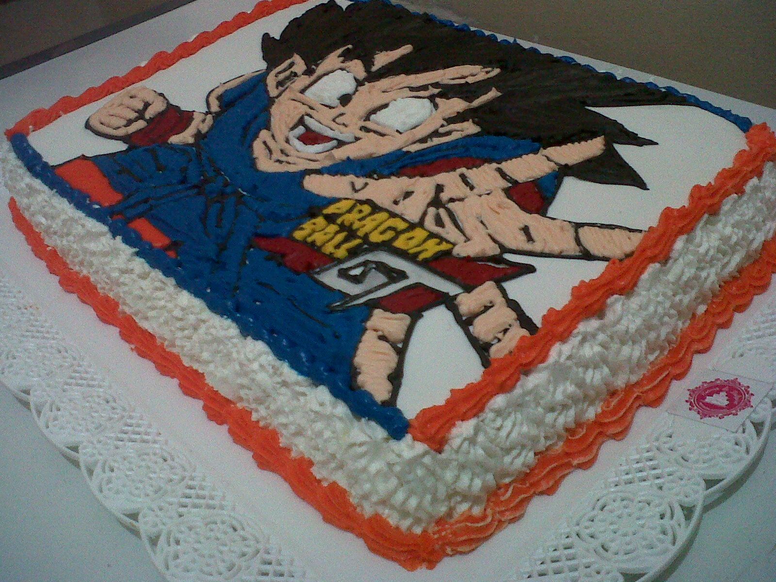 wallpapers Pasteles De Goku Para Cumpleaños torta tematica dragon ball z tecnica