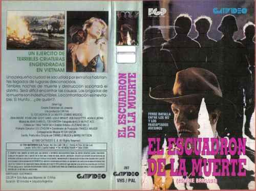 Zombie Brigade 1986 Escuadron Vhs Muerte