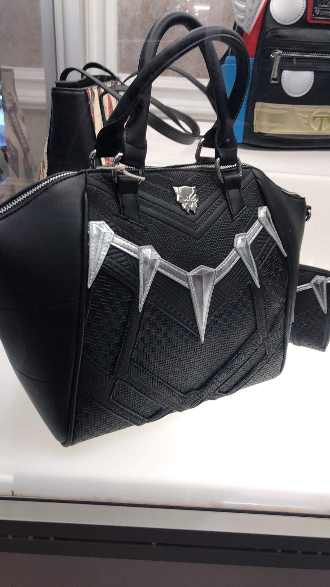 New Disney And Marvel Loungefly Designs Revealed At Her Universe Fashion Show Bags Marvel Backpack Marvel Merchandise