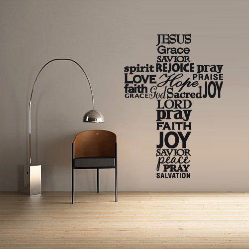 The Lord/'s Prayer Vinyl Sticker Wall Art Bedroom Decal