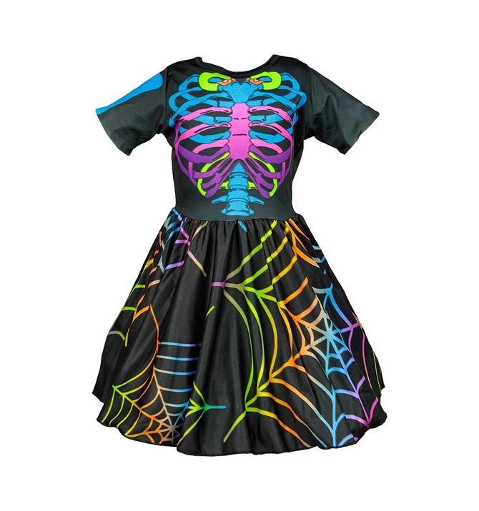 Natal Diy, Fantasias Halloween, Short Sleeve Dresses, Dresses With Sleeves, Products, Fashion, Infant Halloween Costumes, Infant Costumes, Female Skeleton