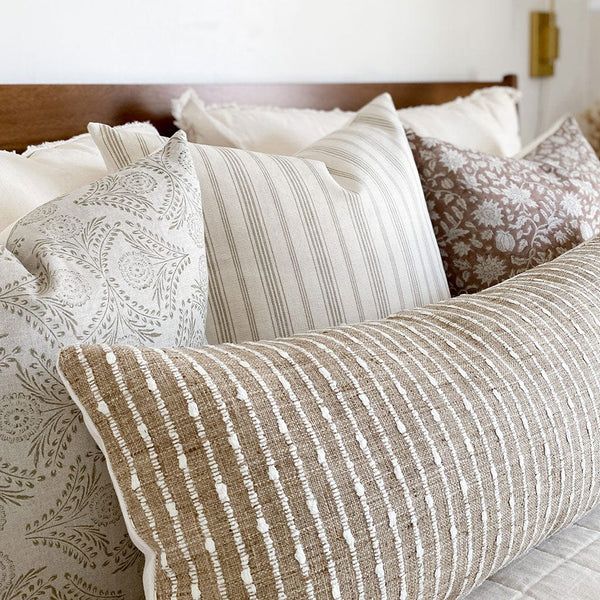 Bedroom Pillows, Throw Pillows Bed, Master Bedding, Guest Bedroom, Bedroom Decor, Cabin Pillows, Bedroom Interiors, Master Bedroom, Neutral Bedding