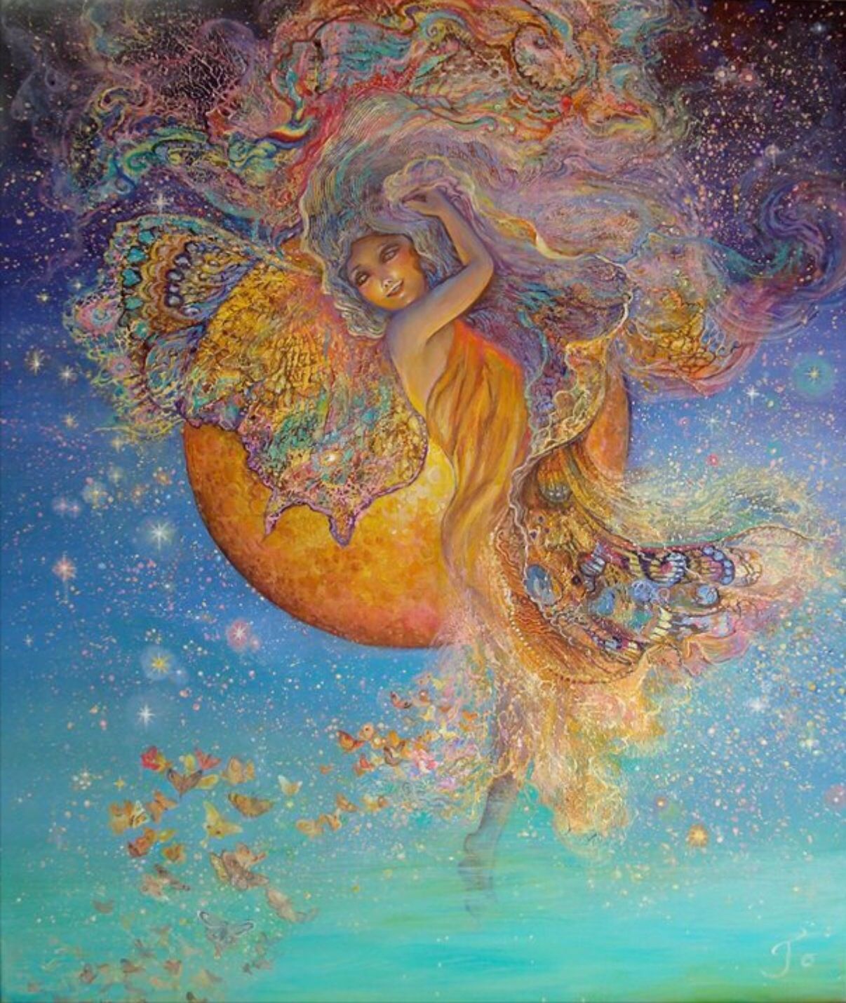 La preciosa Luna de Sangre Josephine wall, Fantasy art, Art