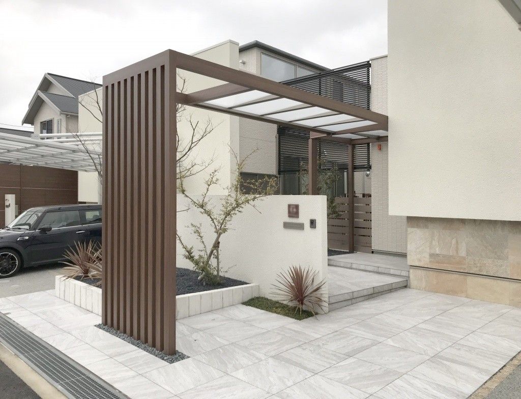 住宅 おしゃれまとめの人気アイデア Pinterest Shiro Sakamoto 玄関アプローチ モダン エクステリア アプローチ タイル 住宅 外観