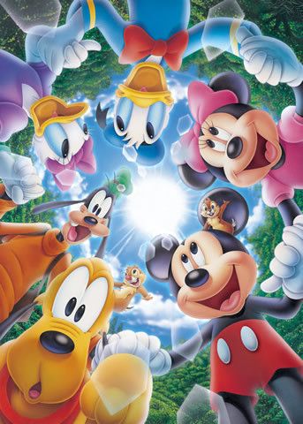 Tenyo Japan Jigsaw Puzzle D-500-426 Disney Mickey Tenyo Japan Jigsaw Puzzle D-500-426 Disney Mickey