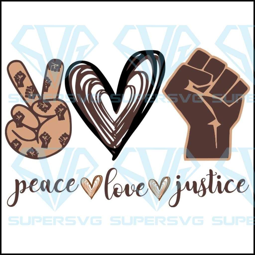 Free Free Peace Love Justice Svg 187 SVG PNG EPS DXF File
