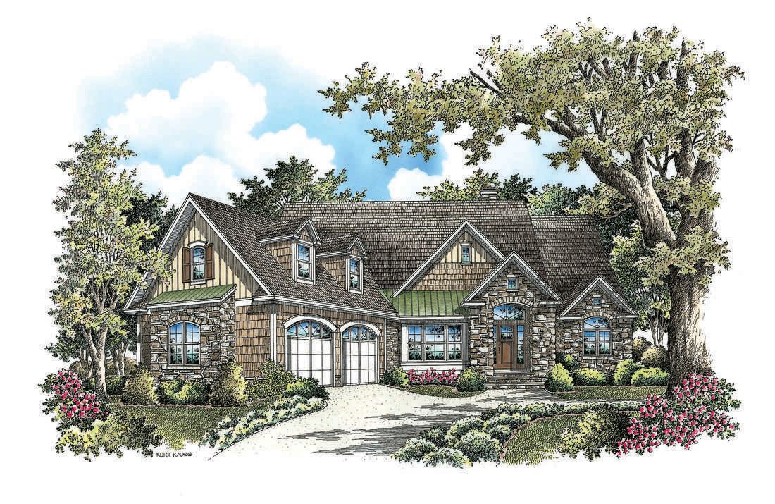 The Westlake House Plan by Donald A. Gardner Architects