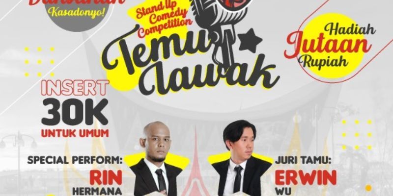 Padang, Padangkita.com – Rangkaian kegiatan Rakernas ke-15 Asosiasi Pemerintah Kota Seluruh Indonesia (Apeksi) di Kota Padang, ikut dimeriahkan lomba ‘stand up comedy’. Kinarya Cipta Kreasi akan menggelar event ‘stand up comedy competition’ bertajuk “Temu Lawak” pada tanggal 3 – 10 Agustus 2022 di Kota Padang. Kegiatan ini bertepatan dengan perhelatan Indonesia City Expo ke-18 dan Rakernas... The post Lomba Stand Up Comedy Ikut Meriahkan Rakernas Apeksi di Kota Padang, Ini Jadwalnya appear Kota Padang, Tech Companies, Tech Company Logos, Ups, Amazon Logo, ? Logo, Instagram