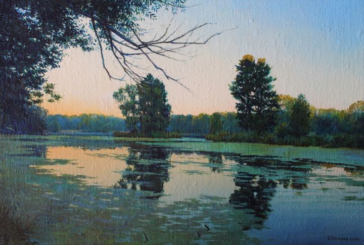 Pop Art, Figures, Oils, Landscape, Natural Landmarks, Water, Artwork, Prints, Painting