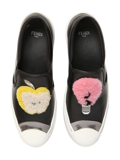 Luxury Shopping Worldwide Shipping Florence Sneakers Leather Sneakers Fendi Sneakers