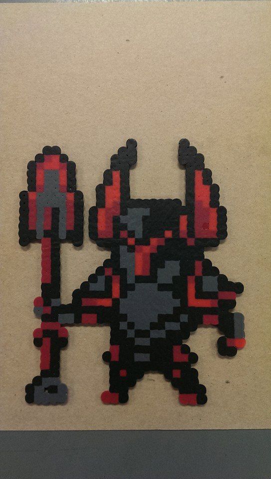 Shovel Knight Perler Jewerly Set