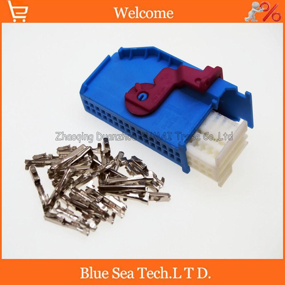 4 PCS 32 Pin/way 1J0 972 977 D Instrument plug ,B5 plug,