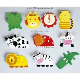 ΜΑΝΤΑΛΑΚΙΑ ΜΕ ΜΑΓΝΗΤΑΚΙ ΖΩΑΚΙΑ - ΚΩΔ:4142-MC Sugar Cookie, Cookies, Novelty, Crack Crackers, Biscuits, Cookie Recipes, Cookie, Biscuit