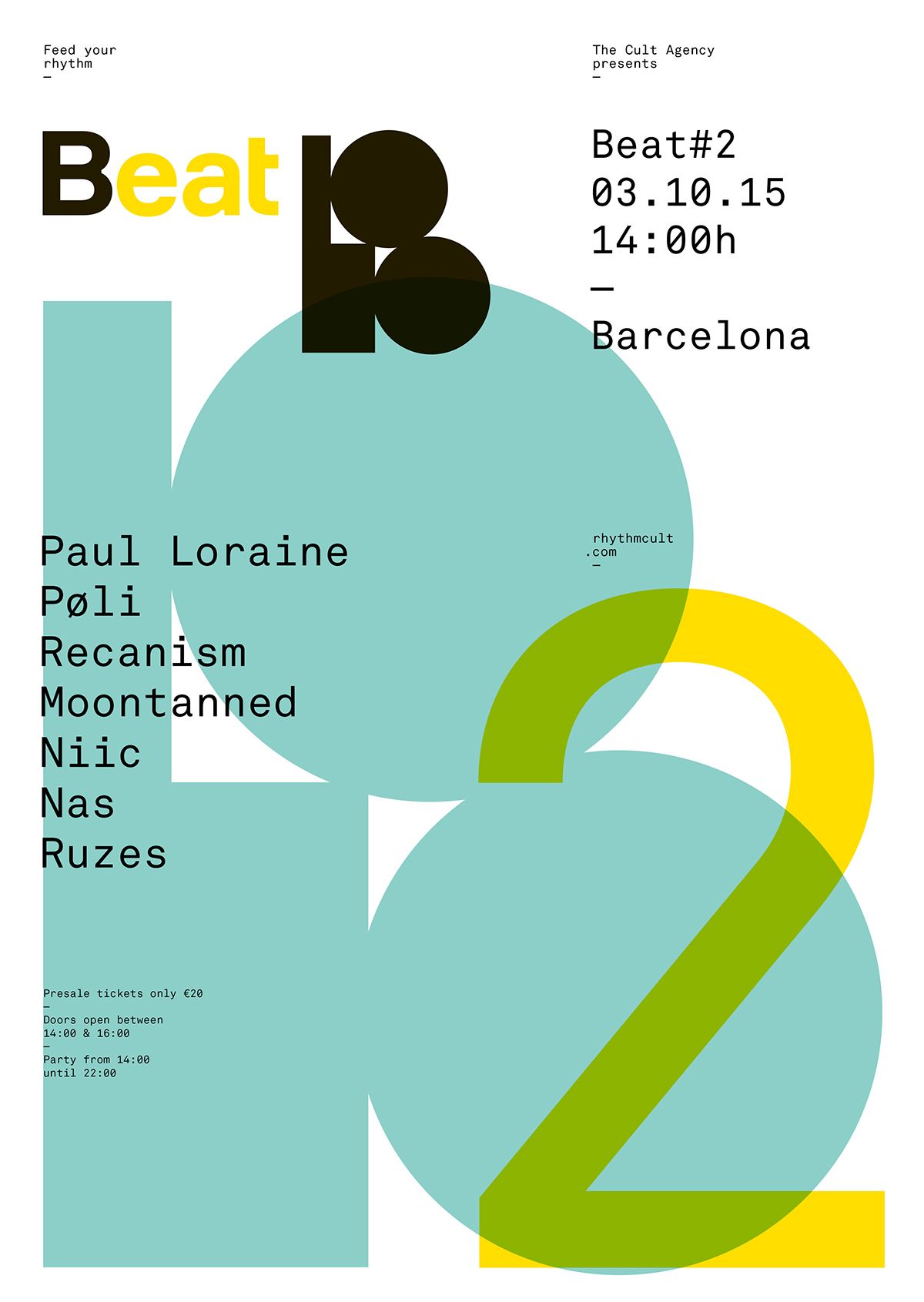 Modernist Swiss Style Posters by Quim Marin Modernist Swiss Style Posters by Quim Marin