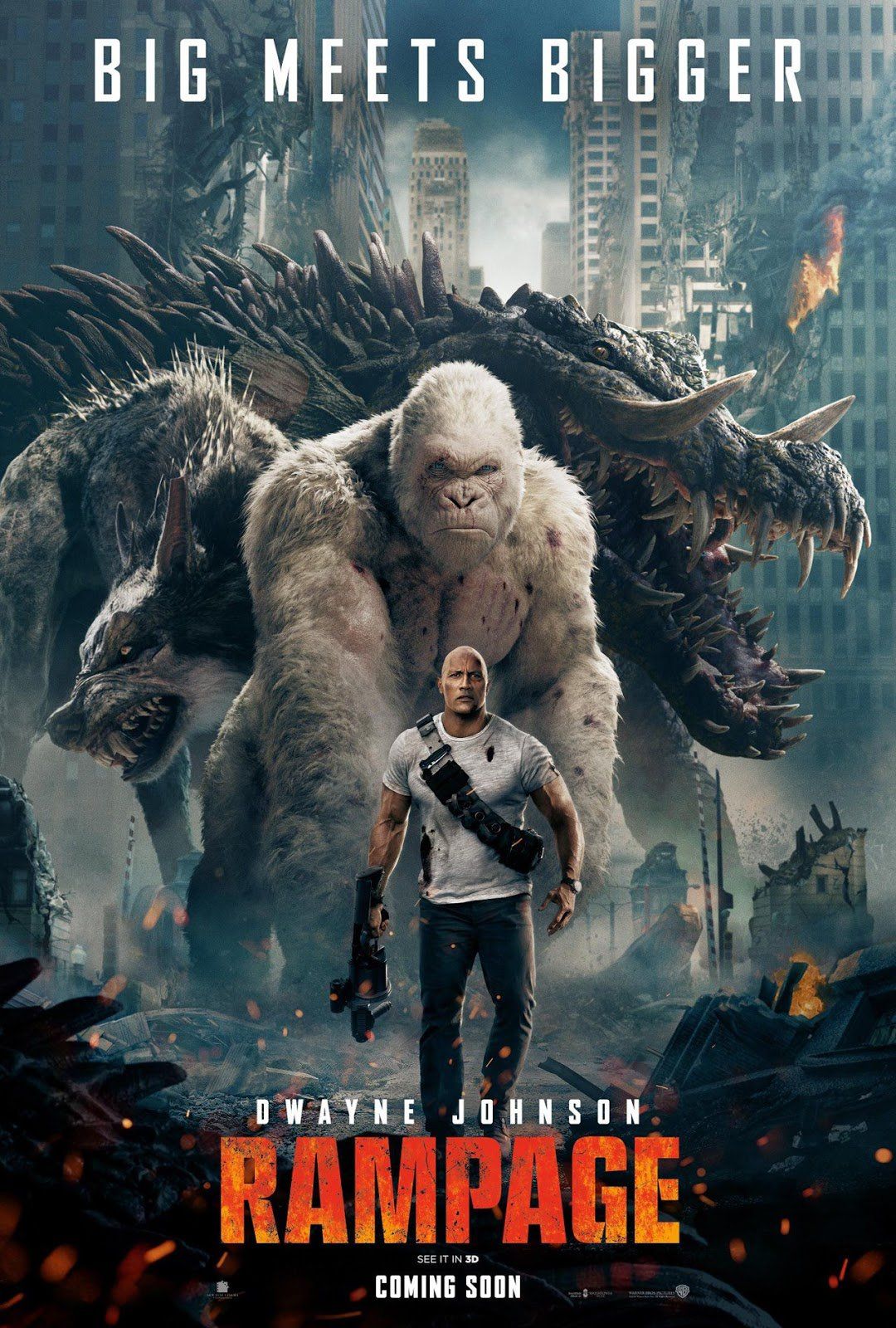 ดูหนัง Rampage แรมเพจ ใหญ่ชนยักษ์ เต็มเรื่อง หนังเรื่องนี้สร้างเมื่อปี 2018 ดูหนังออนไลน์ ดูหนังHD ดูหนังฟรี หน… | หนังแอ็คชั่น, หนังแฟนตาซี, ภาพยนตร์ ดนตรี หนังสือ