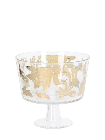 Egizia Ramage Gold Footed Bowl Transparent Lamp Shade Lamp Centerpieces