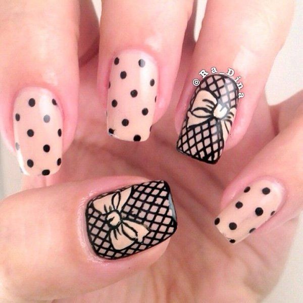 50 Cute Bow Nail Designs Art And 50th 50 Cute Bow Nail Designs