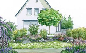 Vorgartengestaltung: 40 Ideen zum Nachmachen #vorgartenanlegen