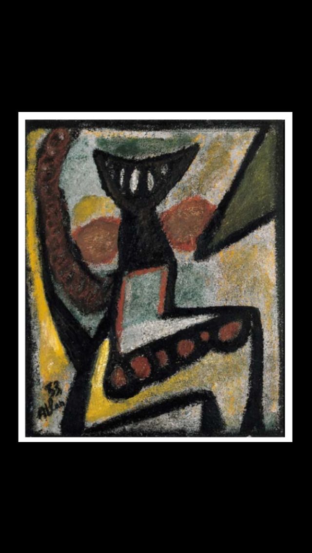 Jean Michel Atlan Composition 1953 Oil On Board 54 6 X 46 Cm Art Abstract Art Abstract