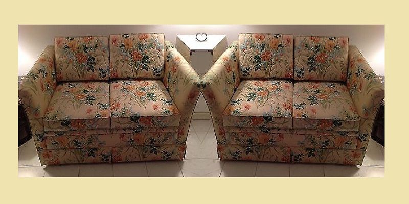 Castro Convertible Sofa Bed Sleeper Vintage Couch Two Seater Fl Castro Convertible Sofa Bed Sleeper Vintage Couch Two Seater Fl Pattern