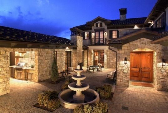 Boulder County Exclusive Residential Enclave Courtyard