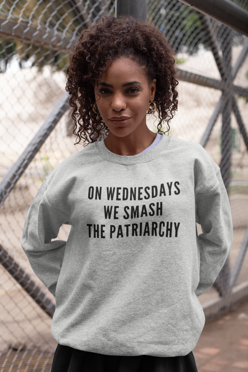 On Wednesdays we Smash the Patriarchy Women rights Sweatshirt