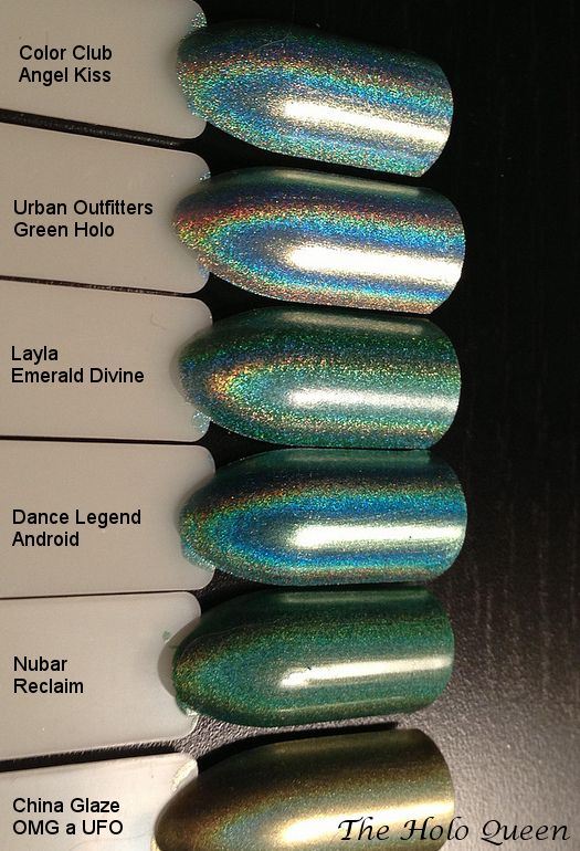 The Holo Queen Comparison Swatch Sticks Nails Pinterest The Holo Queen Comparison Swatch Sticks