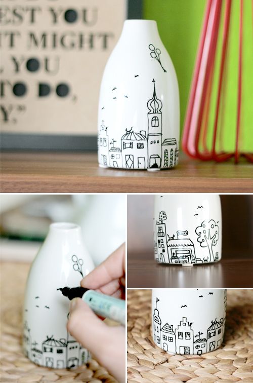 DIY - Pintar platos y tazas de porcelana - Blog ti DIY - Pintar platos y tazas de porcelana - Blog ti