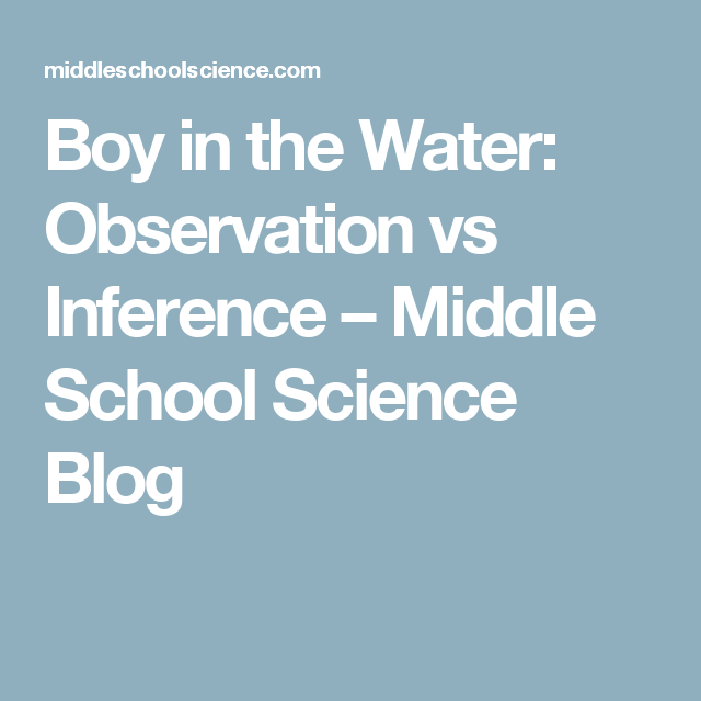 observation vs inference