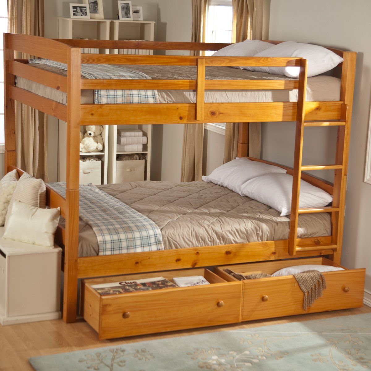 Ethan Full Over Bunk Bed Free Mattresses Ethan Full Over Bunk Bed Free Mattresses Beds At